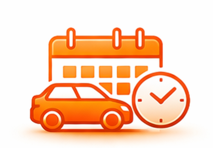 Logo de agenda de taller de carrocería